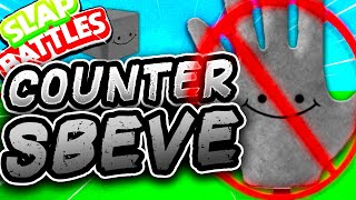 HOW to COUNTER the SBEVE Glove🧱 Slap Battles Roblox [upl. by Tunnell225]