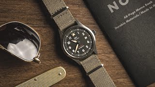 My New IWC Spitfire Automatic  Hands On Review [upl. by Tnarb]