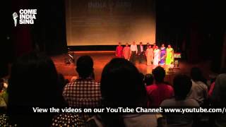 Group Singing of the National Anthem of India – Jana Gana Mana – in around 52 seconds [upl. by Eneg]