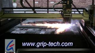 PlasmaDrill12  Drill amp Plasma cut in 1 Operation [upl. by Eerized]