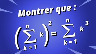 Une récurrence avec des sommes  exercice corrigé [upl. by Aia]