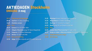 Aktiedagen Stockholm 3 maj 2023 [upl. by Iteerp]