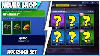 😱 Das Erste mal RucksackSet im Shop 🛒 SHOP von HEUTE Gleiter Spitzhacke  Fortnite [upl. by Rather]