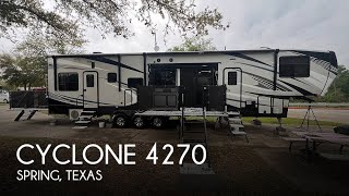 UNAVAILABLE Used 2019 Cyclone 4270 in Spring Texas [upl. by Alyal]