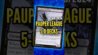 UNDEFEATED MTG Pauper League Decklists 20240830 davidroyale pauper paupermtg [upl. by Utimer756]