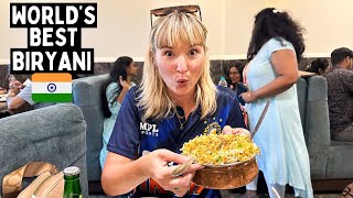 We Flew to HYDERABAD for THIS 🇮🇳 World Famous BIRYANI in India [upl. by Novrej]