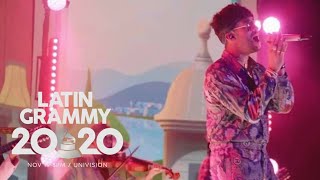 BAD BUNNY  SI VEO A TU MAMA LATIN GRAMMY 2020 EN VIVO [upl. by Aruat]