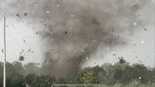 THE MOST INSANE TORNADO VIDEO ever captured in Westmoreland Kansas [upl. by Arimlede]