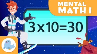 Multiply by 10 100 and 1000 🤔 MENTAL MATH TRICKS for Kids 🚀 Episode 1 [upl. by Treblihp545]