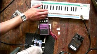 Chk Chk Boom  A demo video for Ohnohos Momentary Feedback Looper Guitar Effects Pedal [upl. by Cilo]