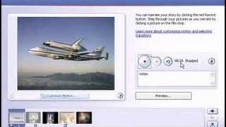 Tutorial 5 of 7  Voice Recording in Photo Story 3 [upl. by Tecu]