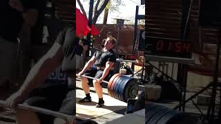 655 lb Bloody Deadlift Attempt [upl. by Savina107]