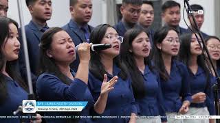 EBC Central Choir  BYF LND KHAWMPI 2024 [upl. by Ynatirb]