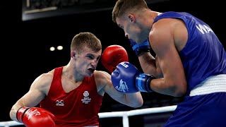 Sean Lazzerini SCO vs Taylor Bevan WAL Commonwealth Games 2022 Final 80kg [upl. by Yatnoed]