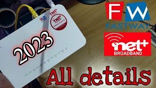 Netplus Broadband 2023  installation charges  speed test  first payment [upl. by Ruford221]