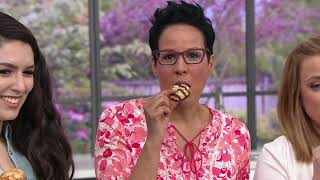 Poppies 48 Coconut amp Chocolate Coconut Macaroons on QVC [upl. by Lered379]