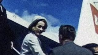 Marlene Dietrich in Edinburgh 1964 Colour Footage amp Interview [upl. by Yentroc]