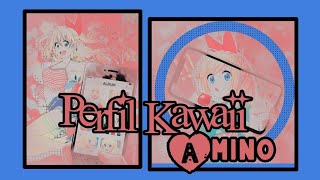 💌⃢ᬽ❭Perfil Kawaii ↷⿻ con Ibis Paint X  Colaboración [upl. by Nomrej]