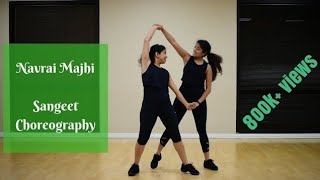 Navrai Majhi  Easy Sangeet Dance Steps  English Vinglish  Thumka Souls Choreography [upl. by Adnuhsor290]