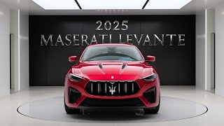 Unveiling the 2025 Maserati Levante A Masterpiece in Motion [upl. by Tiras]