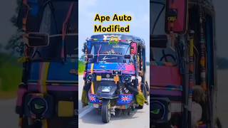 Ape Piaggio Auto Modified Story 🛺 [upl. by Paxon647]