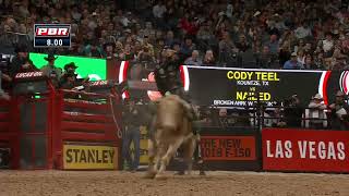 Cody Teel rides Nailed for 8725 points [upl. by Enihpets]