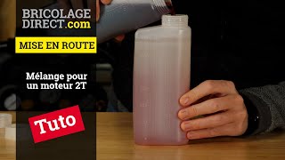 Comment faire un mélange pour un moteur 2 Temps [upl. by Anoid449]