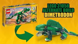 LEGO Creator 31058 Alternate Build  Dimetrodon [upl. by Conant232]