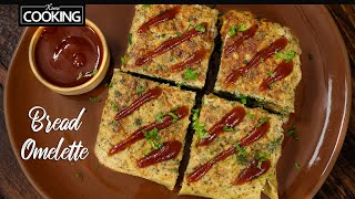 Bread Omelette  Easy Breakfast Recipes  Indian Street Food  Bread Omelette Sandwich  Egg Recipes [upl. by Yedorb]