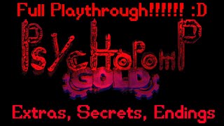 Psychopomp GOLD Full Playthrough and Secrets No Commentary [upl. by Coe]