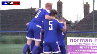 FA Cup Haywards Heath Town 52 Bedfont Sports  8th August 2017 [upl. by Gent]