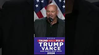 🇺🇸 Dana White Speaks at President Donald Trumps Election Victory Party [upl. by Dumanian514]