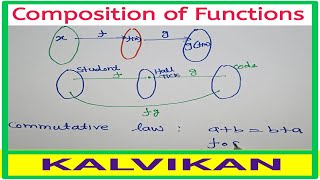 TN Class 10 Maths Composition of Functions in Tamil  Relations and functions  Class 12  Kalvikan [upl. by Nosle88]