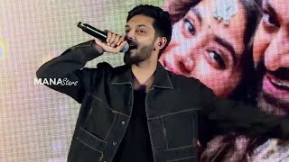 Anirudh Superbly Sings Devara Title Song  Devara  Part 1 Press Meet  NTR  Manastars [upl. by Ytirehc]