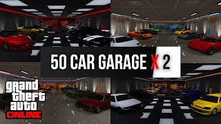 Explore the Most Amazing 50 Car Garage in GTA 5 Online [upl. by Cresa]