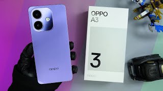 Oppo A3 Unboxing  HandsOn Antutu Design Unbox Camera Test [upl. by Ormsby]