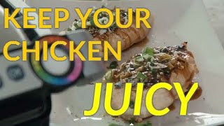 How to Make Juicy Hoisin Chicken  Tfal OptiGrill [upl. by Aynotahs750]