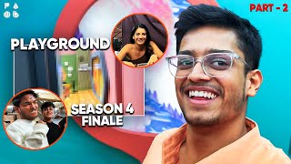 PLAYGROUND SEASON 4 FINAL VLOG 2  ELVISH YADAV S4 AGAIN🏆 [upl. by Donni433]