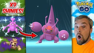 Mega Heracross Raid Day amp Amazing Bug Out Event Shiny Luck Pokémon GO [upl. by Novyert]