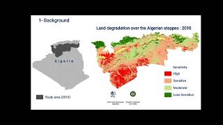 National desertification assessment using geospatial data Nasreddine Belabid Algerian Space Agency [upl. by Verbenia]