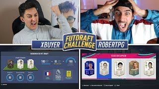 ROBERT PG vs XBUYER ¡EL REY DEL FUT DRAFT [upl. by Pizor]