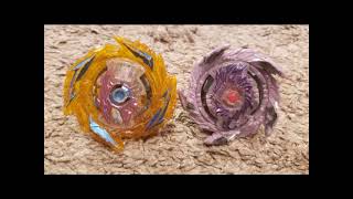 Beyblade Burst Battle Demise Hyperion H6 Vs Kolossal Fafnir F6 [upl. by Vtehsta16]