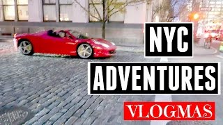 NYC Adventures  Vlogmas Day 3 [upl. by Alaehs]