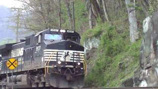 Norfolk Southern Coal Train [upl. by Lerat]