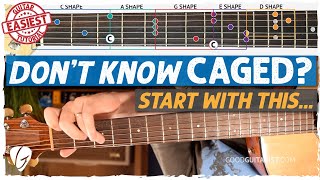 CAGED System for Beginners  Guitar Made Simple [upl. by Roe260]