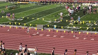 Riley Boonstra of Norris wins Class B boys 3200 [upl. by Verney89]