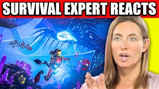 Survival Expert REACTS to Subnautica  Experts React [upl. by Odinevneib580]