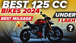 Top 5🔥Best Mileage Bikes in India 2024🏍️💨Best 125cc Bikes in India 2024🔥Best Bike Under 15 lakh❤️‍🔥 [upl. by Kolnick]