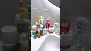 Packing light toiletry edition VLOGTOBER makeup grwm haul hairproducts beautytips girlstuff [upl. by Ninos16]