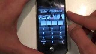 Iphone 4 passcode  password bypass New amp WORKS [upl. by Barb17]